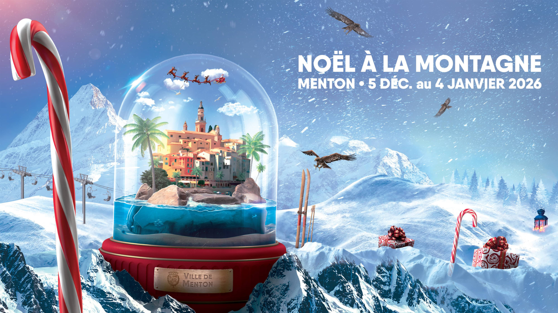 Fêtes de Noël à Menton 2025 : le calendrier enchanteur des fêtes sur la Riviera